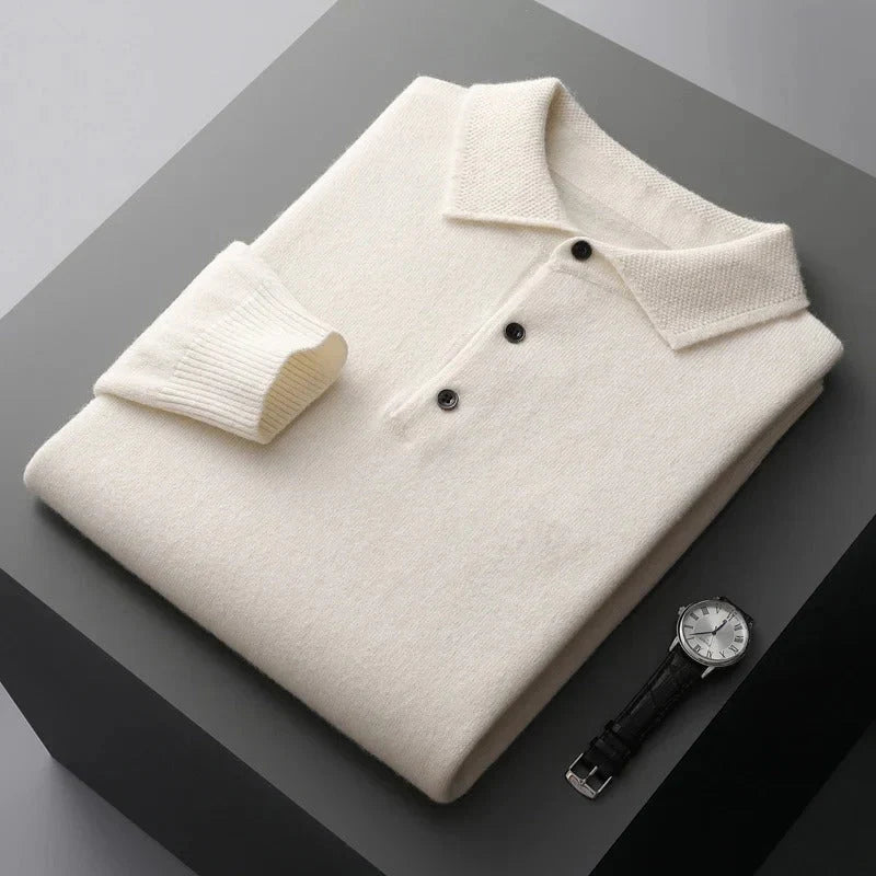 Alexander™ | Kaschmir-Polopullover