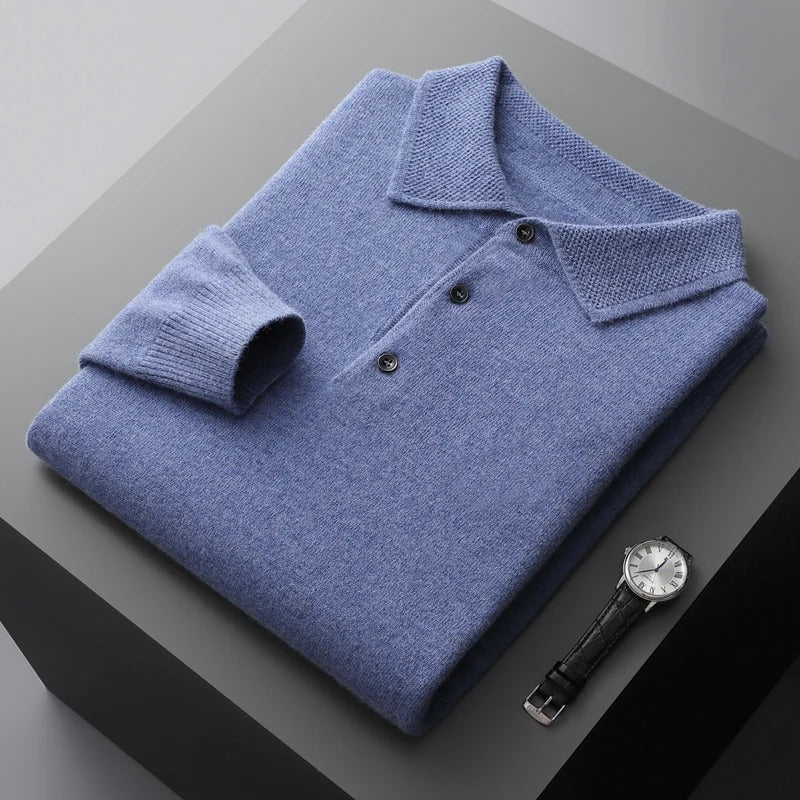 Alexander™ | Kaschmir-Polopullover