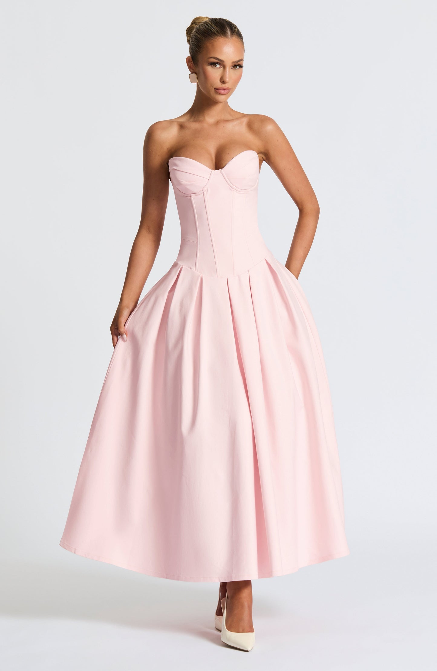 Salma Midi Kleid