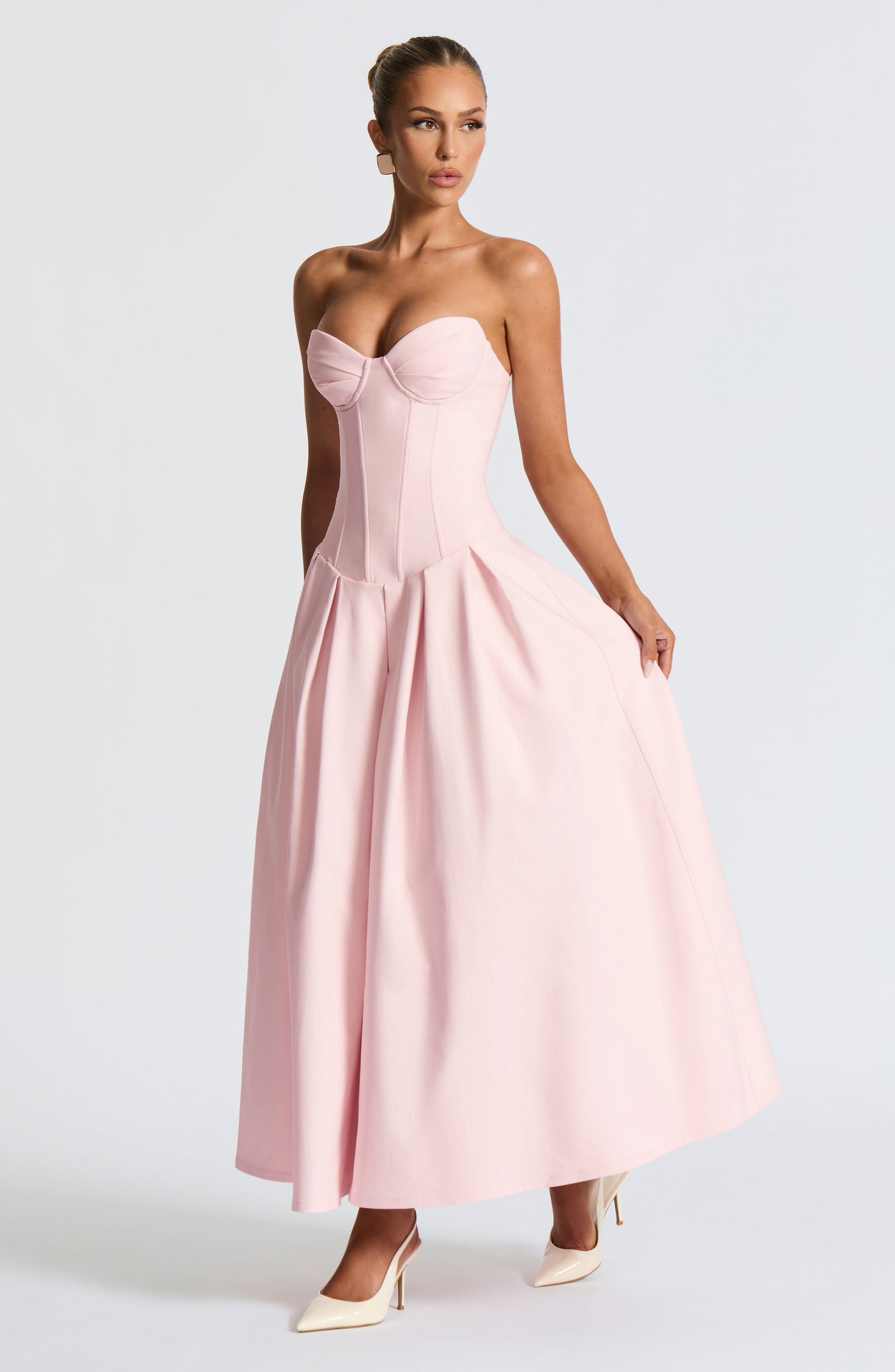 Salma Midi Kleid